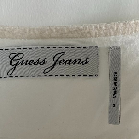 GUESS White Linen Dress - Picture 3 of 4